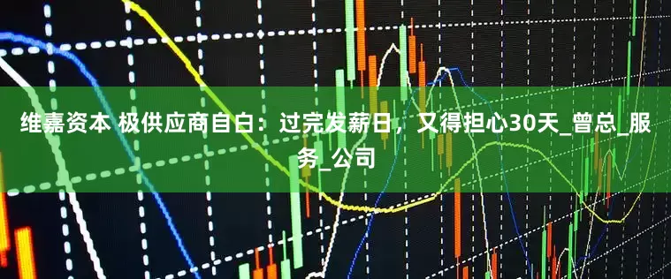 维嘉资本 极供应商自白：过完发薪日，又得担心30天_曾总_服务_公司